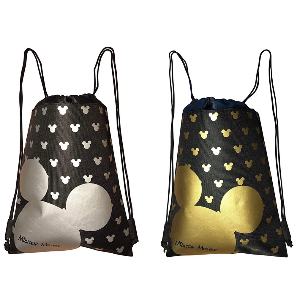 Bundle Offer Nwot Mickey Mouse Drawstrings Backpa… - image 1